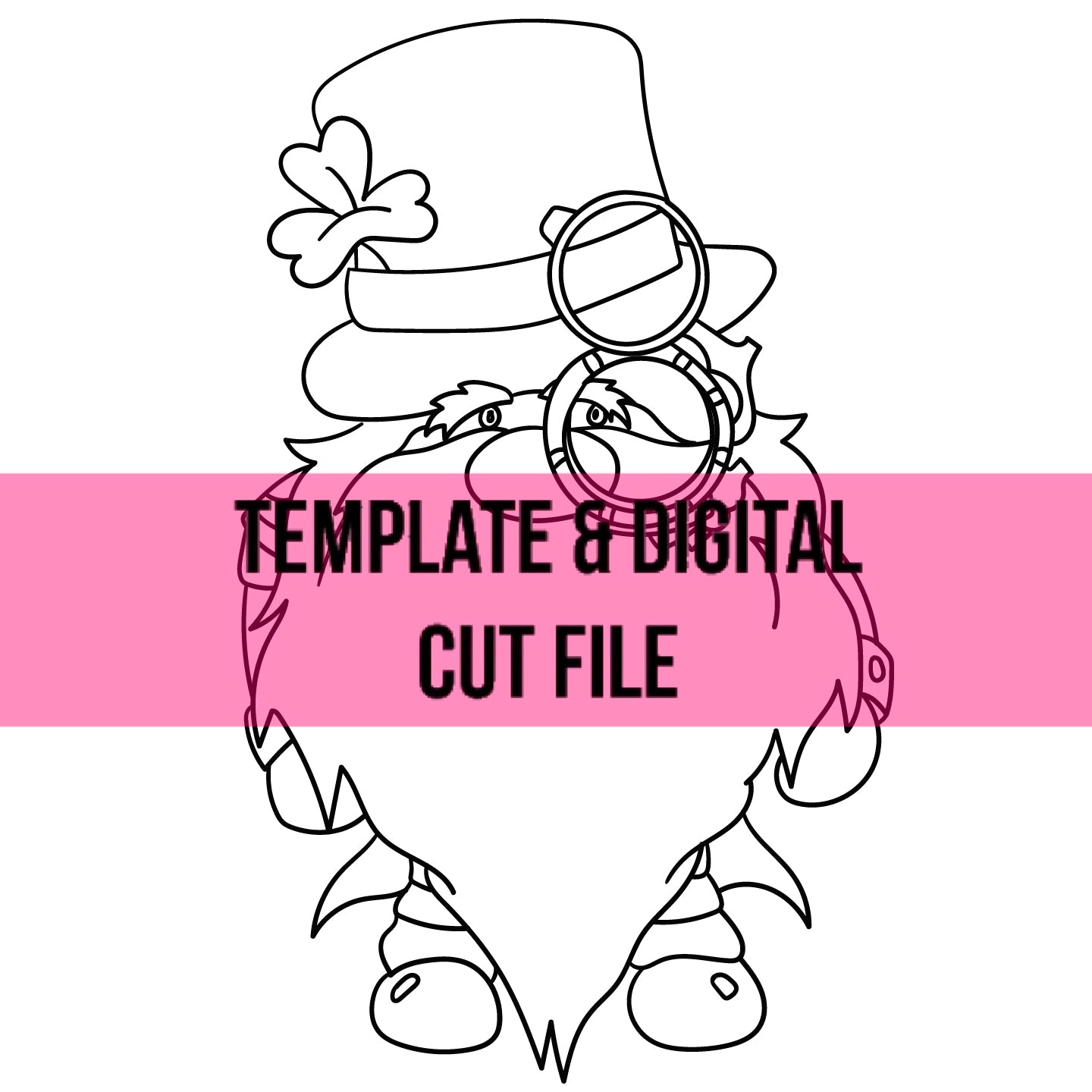 Steampunk  Gnome Template File
