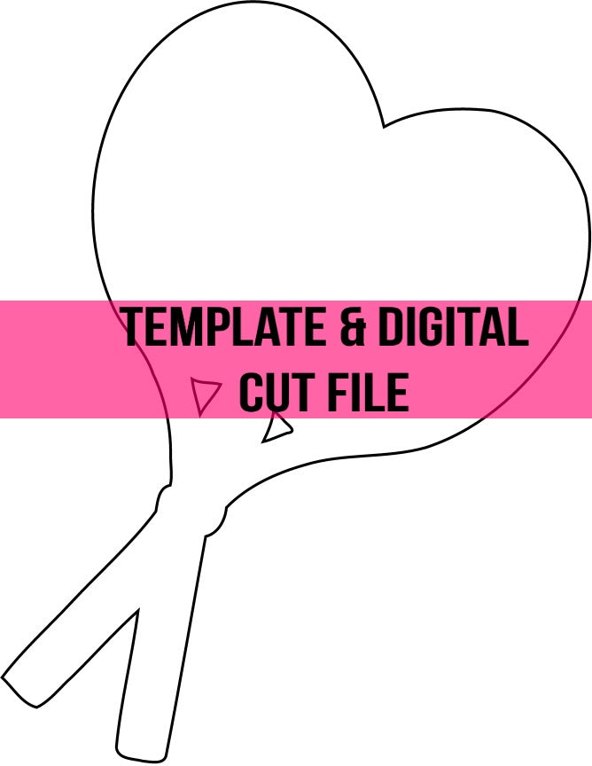 Tennis Template & Digital Cut File