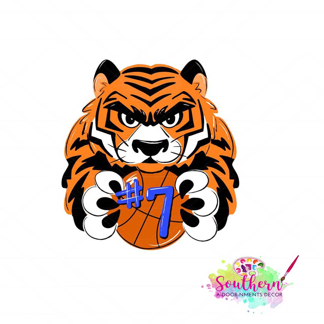 Tigers Basketball BLANK