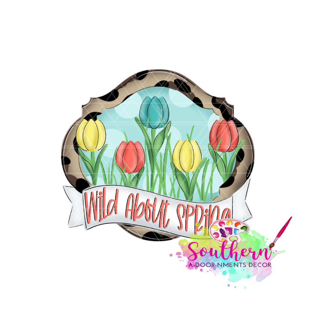 Wild About Spring Template & Digital Cut File