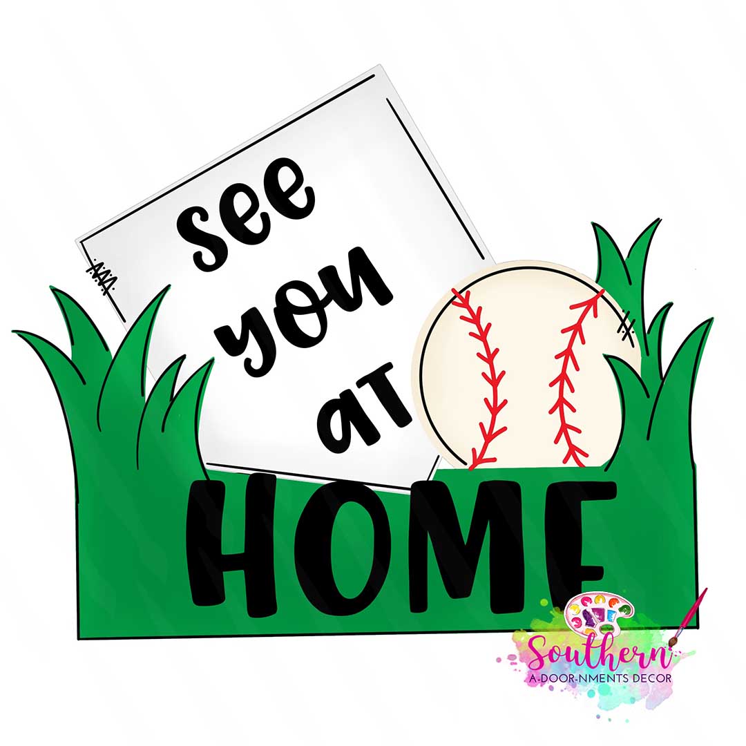 See You at Home Template & Digital Cut File