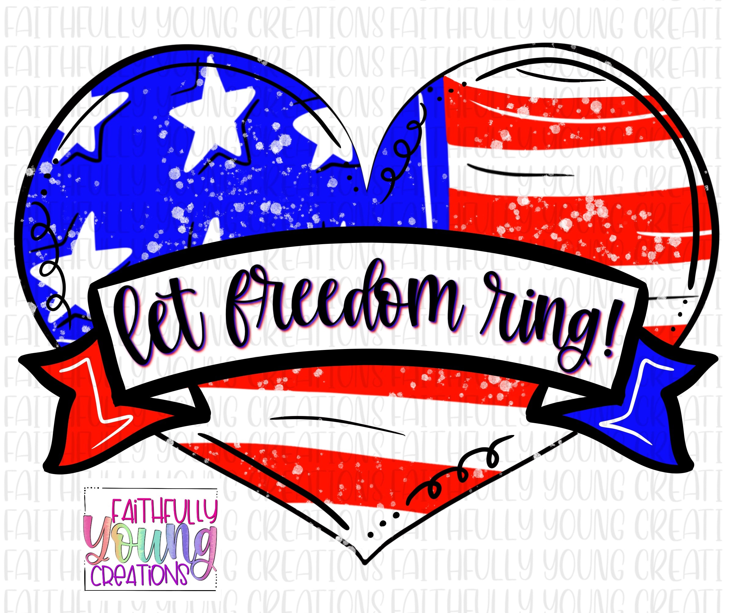 Let Freedom Ring Template File