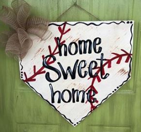 Home Plate Wooden Blank