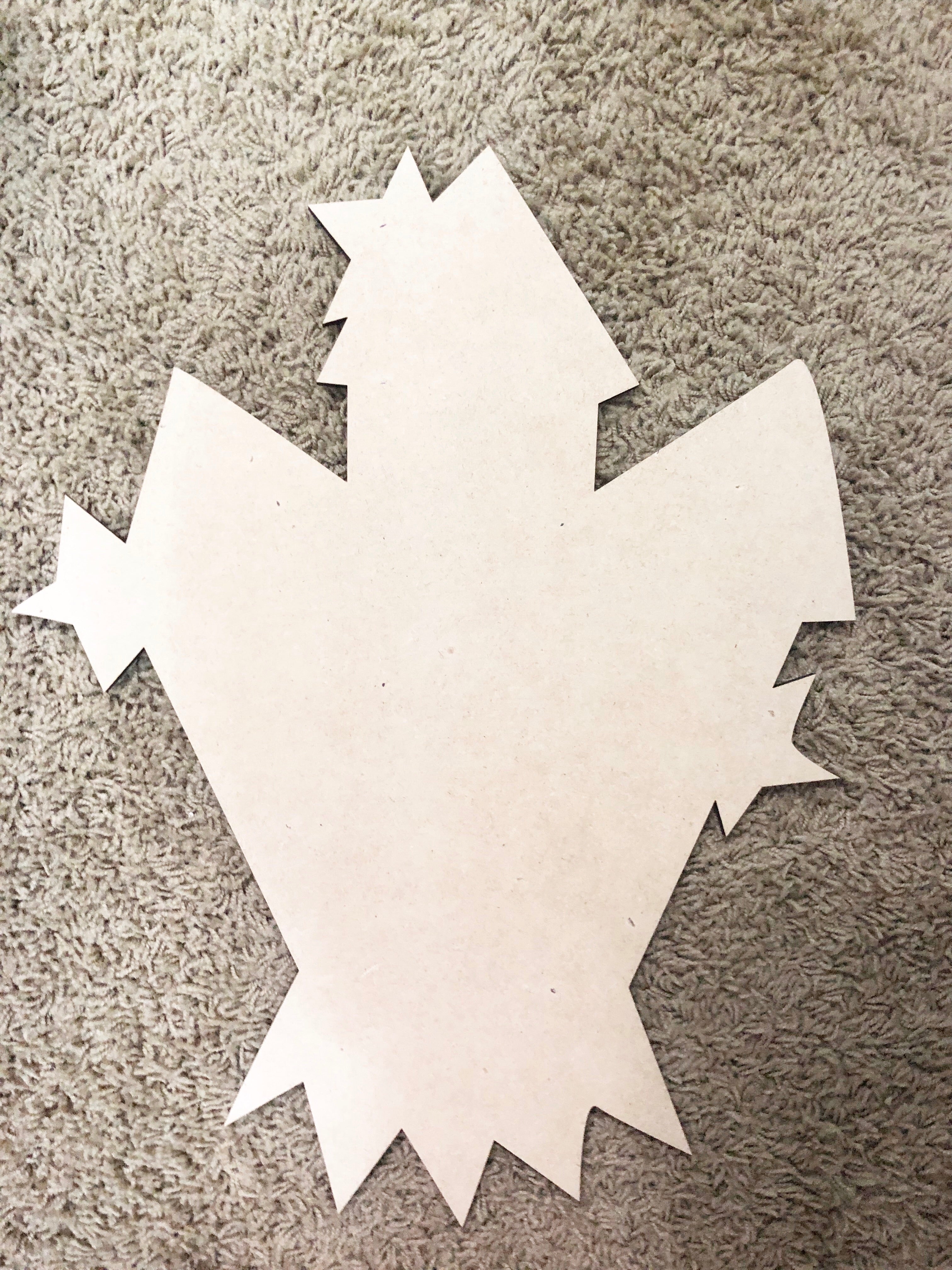 Firecrackers Wood Cut Out Blank