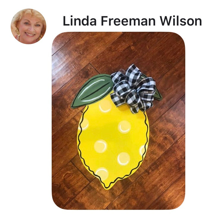 Lemon Wooden Blank