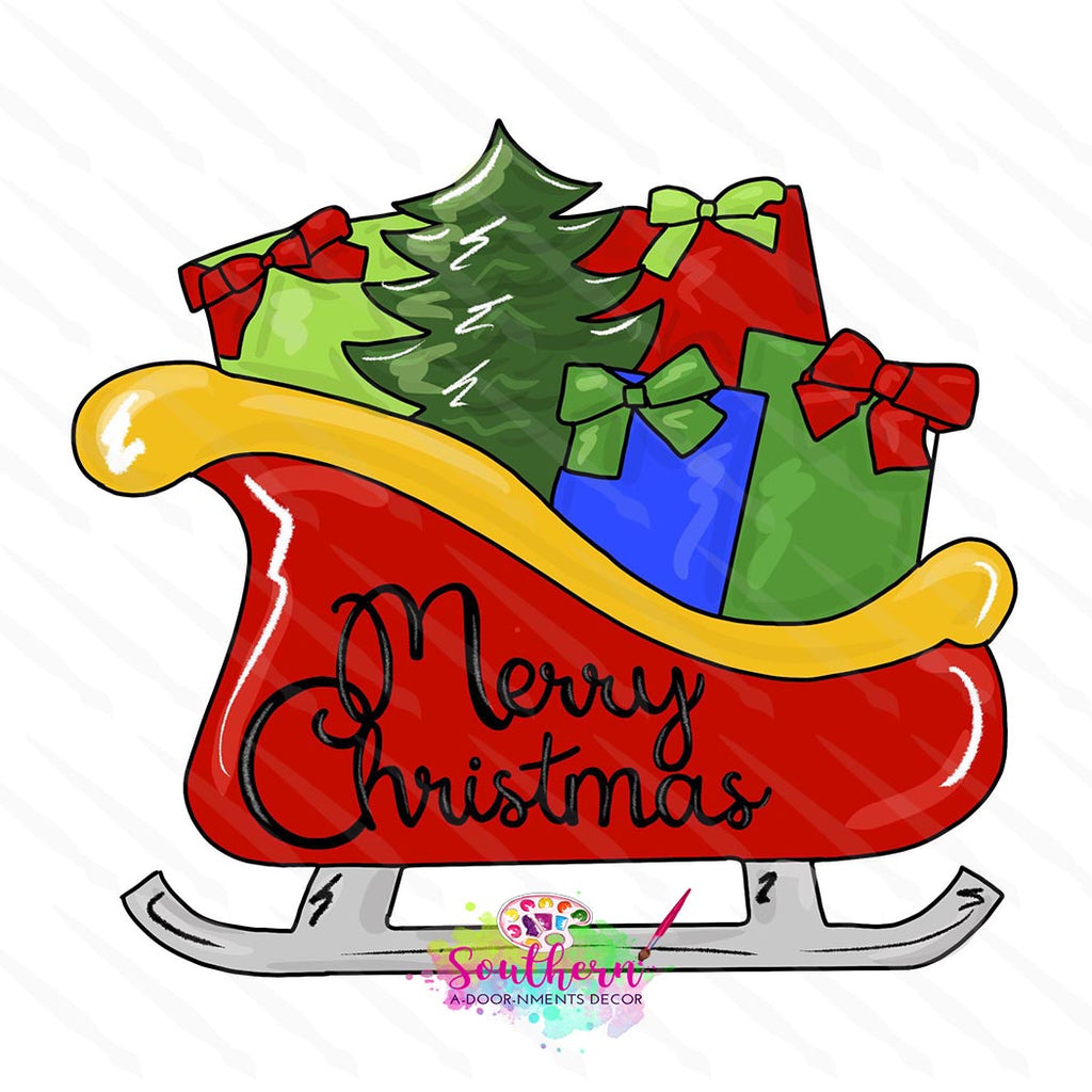 Santa Sleigh Template & Digital Cut File – Southern Adoornments Decor santa-sleigh-template-digital-cut-file-southern-adoornments-decor