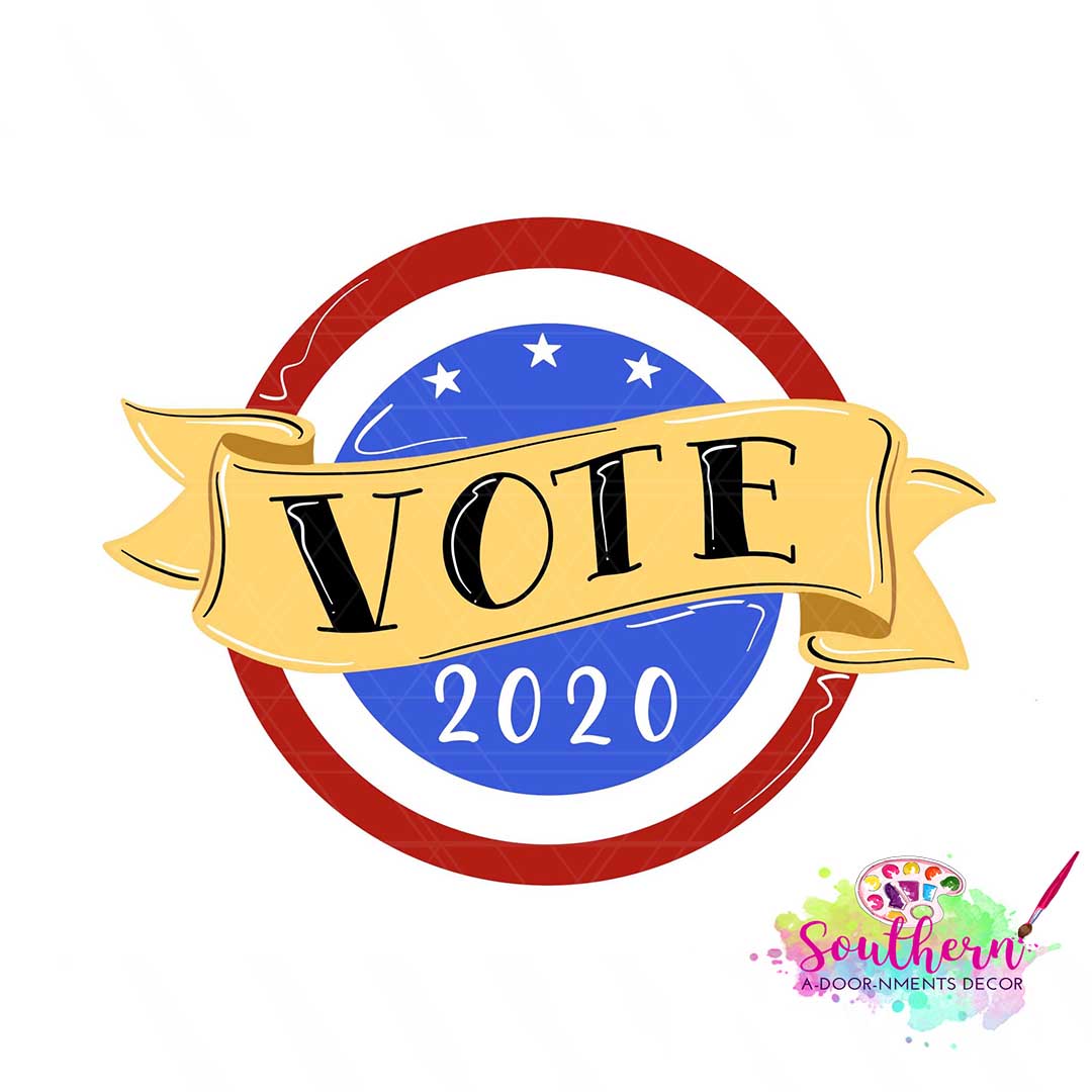 VOTE 2020 Template & Digital Cut File