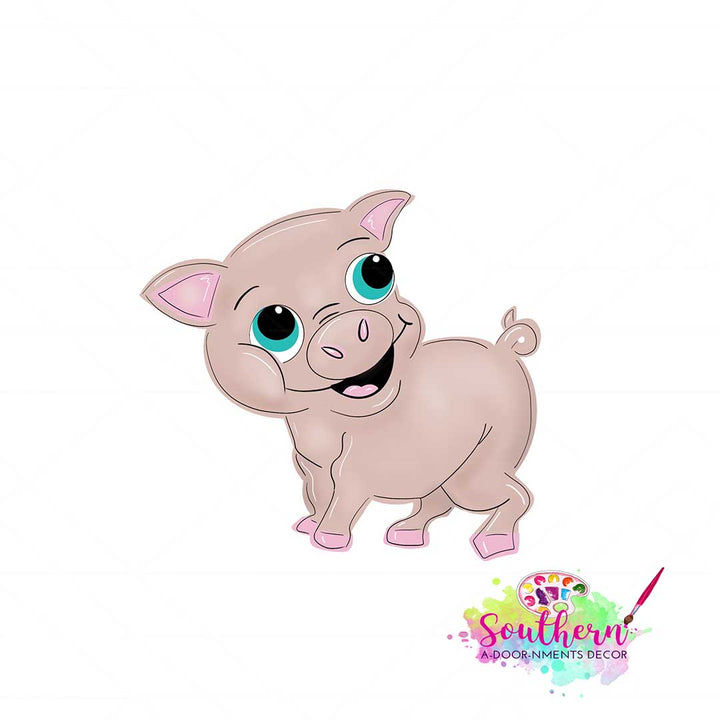 Wilbur The Pig Template &amp; Digital Cut File – Southern Adoornments Decor