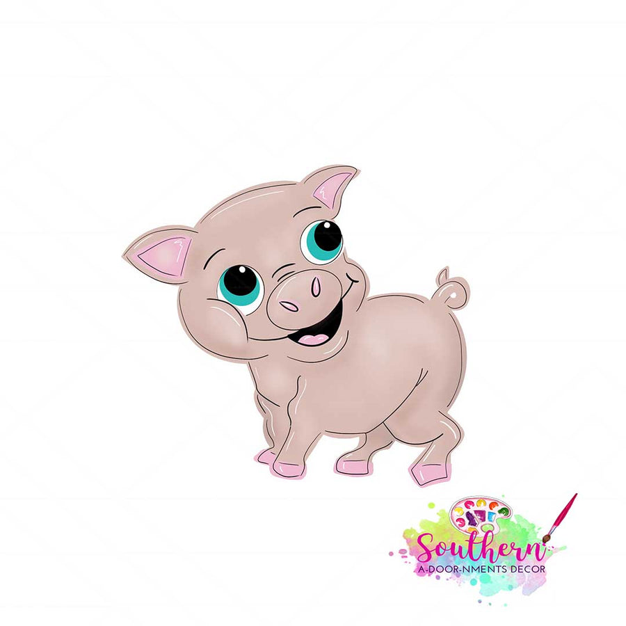 Wilbur The Pig Template &amp; Digital Cut File – Southern Adoornments Decor